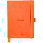 Rhodia Goalbook soft tangerine A5 dot ivory