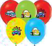 Godan Tecknade Bilar Ballonger 5 St Godan