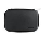 TomTom Sat Nav Premium Leather Carry Case for TomTom 7'' Sat Navs (e.g. TomTom GO Discover, GO Camper Max and TomTom GO Expert),Black