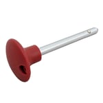 Sprint till viktmagasin Röd rund knopp 10 x 105 mm