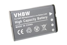 Batterie LI-ION compatible pour CASIO remplace NP-90