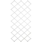 NYBY TRÄSPALJE NYBY RAK VIT 200X100CM