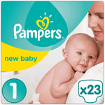 Pampers Premium Protection New Baby Size 1 (Newborn) 22 Nappies