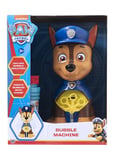 Paw Patrol Chase Bubble Machine Ml Toys Outdoor Toys Soap Bubbles Toys Multi/patterned Toyrock