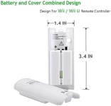 2pcs Rechargeable Battery Pack 2800mAh for Nintendo Wii Controller High Capacity