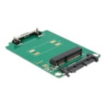 Delock Converter Micro SATA 16 Pin > mSATA full size - Contrôleur de stockage - mSATA - SATA 3Gb/s - SATA 3Gb/s