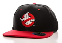 Ghostbusters - Casquette Snapback Rouge/Noir - Logo