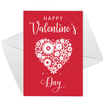 Romantic Valentine's Day Card For Husband Wife Boyfriend Girlfriend Valentines