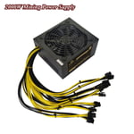 2000W ATX Mining Power Supply Support 6 Graphics Cards For PC Mining Rig