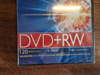 PHILLIPS DVD+RW / 4.7GB / 120 Min / 1-4 speed - Boxed - New & Sealed