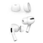 Silikon Earbuds til Apple AirPods Pro 2stk Small & 2stk Large - Hvit