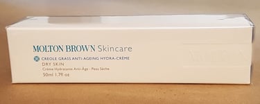 Molton Brown Skincare Creole Grass Anti-Ageing Hydra Cream Dry Skin 50ml