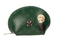 Sd Merchan- Trousse Ovale Slytherin Dessins Draco et Snape Harry Potter, SDTWRN24164, Vert, Carry-on 20-inch