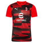PUMA Milan Tränings T-Shirt Pre Match - For All Time Red/Svart Barn adult 777718 01