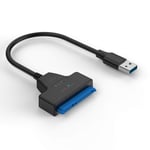 USB 3.0 to SATA Adapter Cable for 2.5" SSD/HDD Drives - SATA to USB 3.0 External Converter and Cable,USB 3.0 - SATA III converter (SATA CABLE)