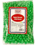 1 kg Zed Candy Apple Jelly Beans - Gelebønner med Eplesmak