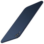 Tummansininen MOFI Shield Ultra-Thin iPhone XR kuori