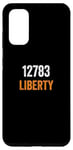 Coque pour Galaxy S20 Code postal Liberty 12783, déménagement vers 12783 Liberty