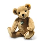 STEIFF Lio Jointed Teddy Bear EAN 113734 25cm Brown plush soft toy New
