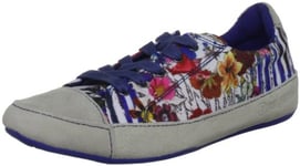 Desigual Women's Marbella Blue Klein Lace Ups Trainers 31Ks109503638 5 UK, 38 EU