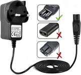 Charger Cable for PHILIPS HQ6000 HQ7000 HQ8000 Shaver UK 3 Pin Trimmer Plug