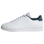 adidas Homme Advantage Base Shoes Sneakers, FTWR White/FTWR White/Arctic Night, 44 2/3 EU