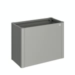 Biohort Planteringslåda Belvedere Maxi 77x53x102 cm Planteringsbädd MAXI storlek 100 metallic kvarts-g B189313