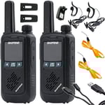 Kraftfullt Walkie Talkie Med Kit