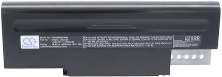 Batteri till UN243S9-P för Fujitsu, 14.8V, 4400 mAh