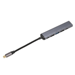 6 i 1 USB C Hub Typ C Till HD Multimedia Interface USB3.1 USB2.0 Typ C2.0 PD 100W Multiport USB C Adapter för Surfplatta