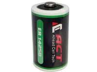 1 x ACT ER14250 LS14250 Half AA, 1/2AA, 3.6v 1.2Ah Battery Primary Lithium Battery