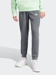 adidas Sportswear Mens Essentials 3 Stripe Joggers - Grey, Grey, Size L, Men