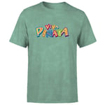 Viva Pinata Logo T-Shirt - Mint Acid Wash - L - Mint Acid Wash
