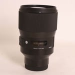 Sigma Used 135mm f/1.8 DG HSM Art Lens Sony E