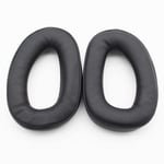 1 Pair Over-ear Foam Earphone Earpads Cover For Sennheiser Gsp Black