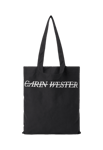 Carin Wester Tygväska i canvas LOGO Svart