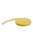StarTech.com 100ft. Hook and Loop Roll - Yellow - Cable Management - hook & loop fastener