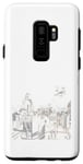 Coque pour Galaxy S9+ Jean-Michel Jarre Logo "City"