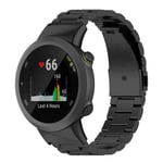 Garmin Forerunner 45 Stilrent länkarmband i metall, Svart