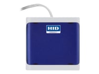 Hid Omnikey 5022 - Smart-Kortläsare - Usb 2.0 - Ljusgrå, Mörkblå