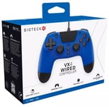 Gioteck VX4 PS4 Blue Wired Controller