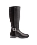 Barbour Womens Alisha Boots - Black Leather - Size UK 4