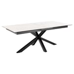 Urban Fusion Collection - Verdun Matbord 76x240x100 cm Vitt Akranes