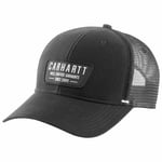 Carhartt Mesh Back Crafted Patch Cap Black
