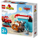 LEGO Duplo Disney Cars Lightning McQueen & Mater's Car Wash Fun Set 10996 Age 2+