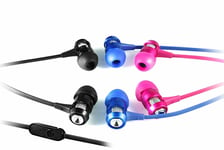 CLiPtec® BME747 Hallo In-Ear Earphones for iPhones Integrated Mic - Pink
