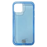 iPhone 12 Mini Joy Case Fleksibelt Plast Deksel - Gjennomsiktig / Blå