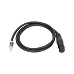 JORINDO XLR Hona till 3,5 mm 1/8 tum Hane Mikrofonkabel Balanserad Signal Sammankopplingssladd JD6026‑1m / 3,3ft