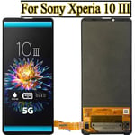 For Sony Xperia 10 III LCD Black No Frame Replacement Screen Touch Display UK