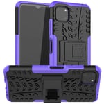 samsung Samsung A22 5G Heavy Duty Case Purple